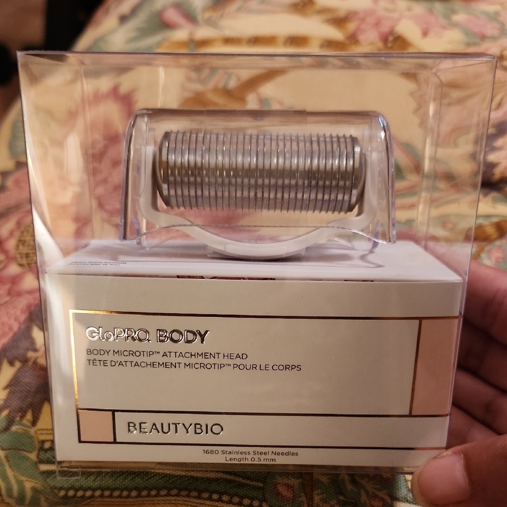 BeautyBio Silver Body MicroTip Attachment Head